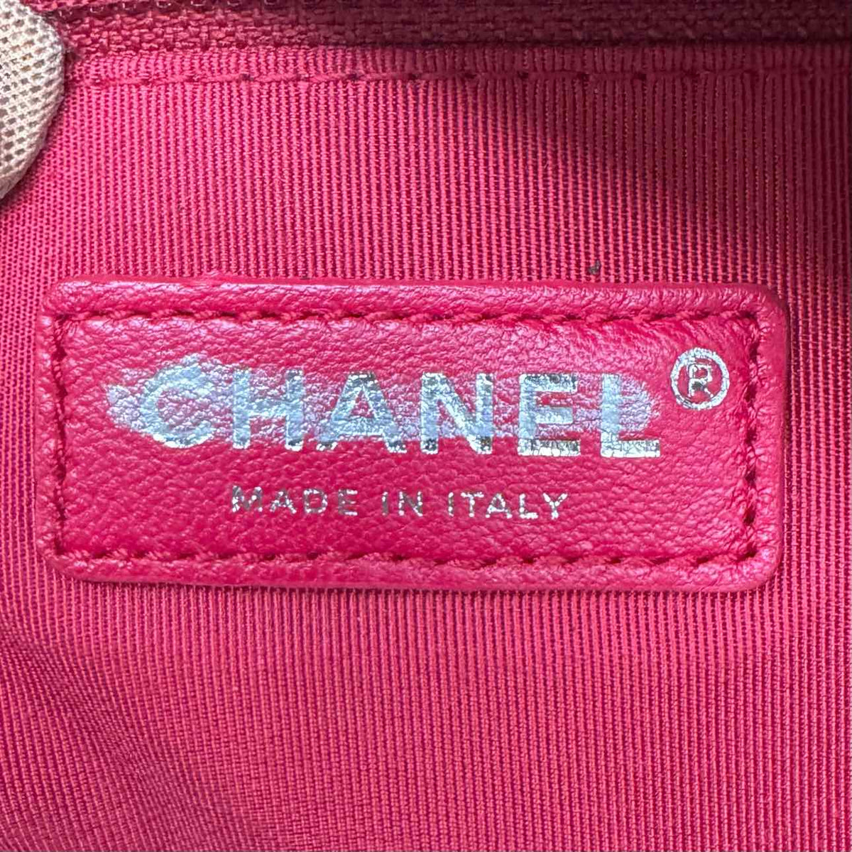 CHANEL Aged Calfskin Medium Gabrielle Hobo Bag Beige