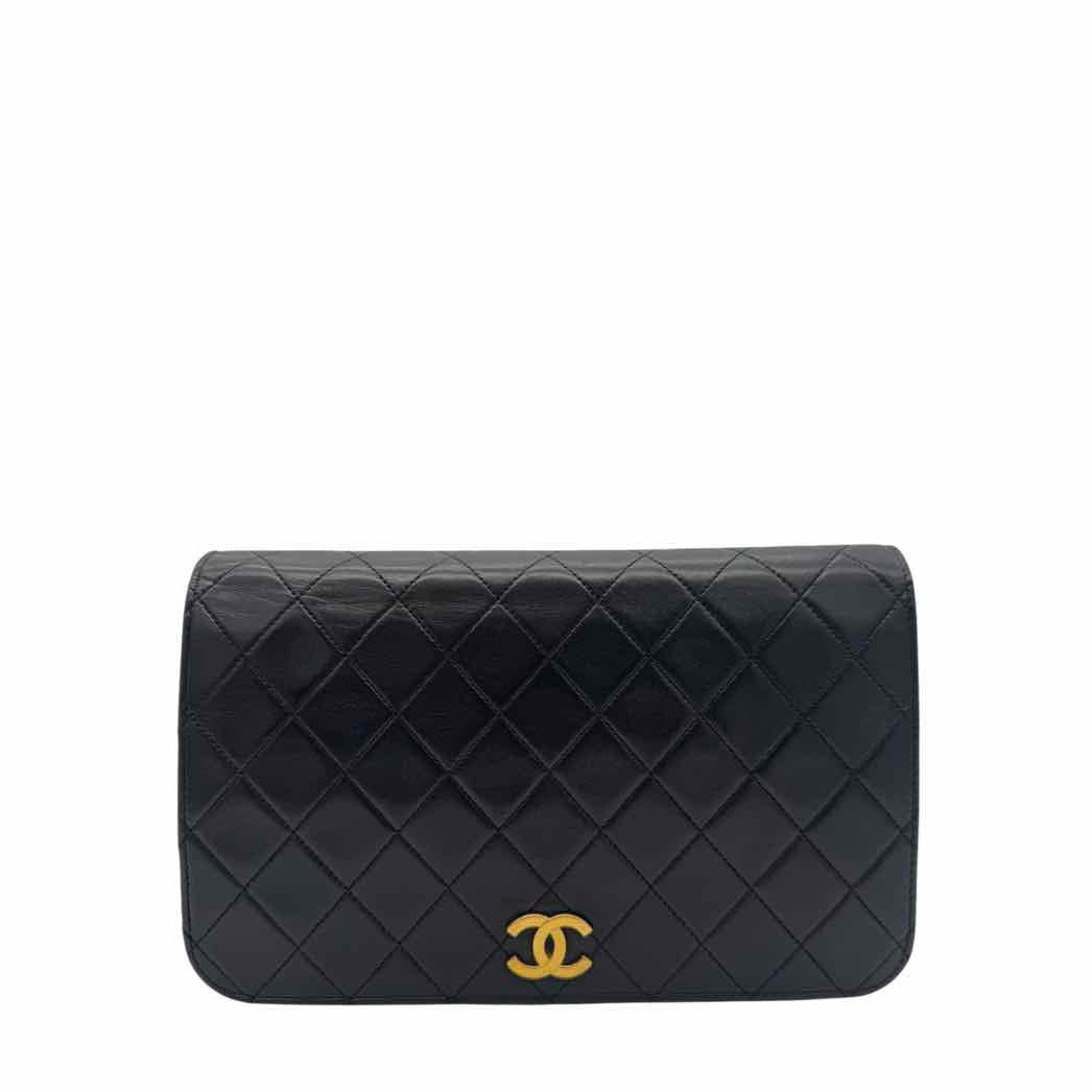 CHANEL Lambskin Classic Small Push Lock Flap (Pre-Owned)