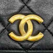 CHANEL Lambskin Classic Small Push Lock Flap (Pre-Owned)