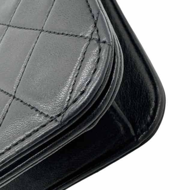 CHANEL Lambskin Classic Small Push Lock Flap (Pre-Owned)