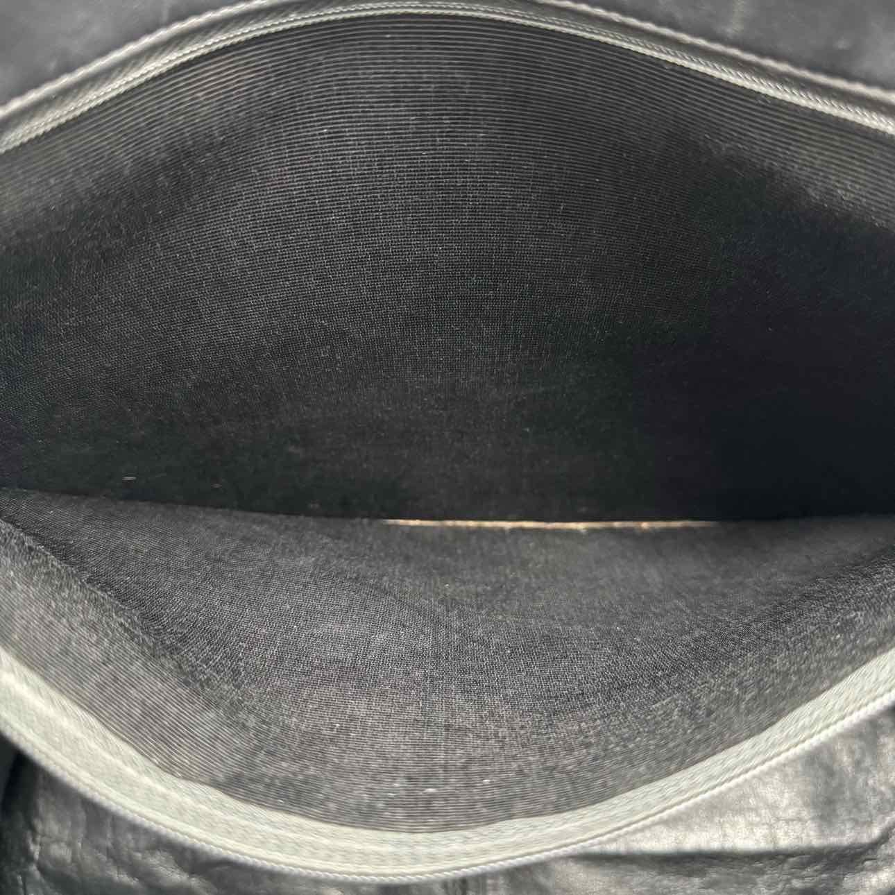 CHANEL Lambskin Jumbo XL CC Chain Shopping Tote Black