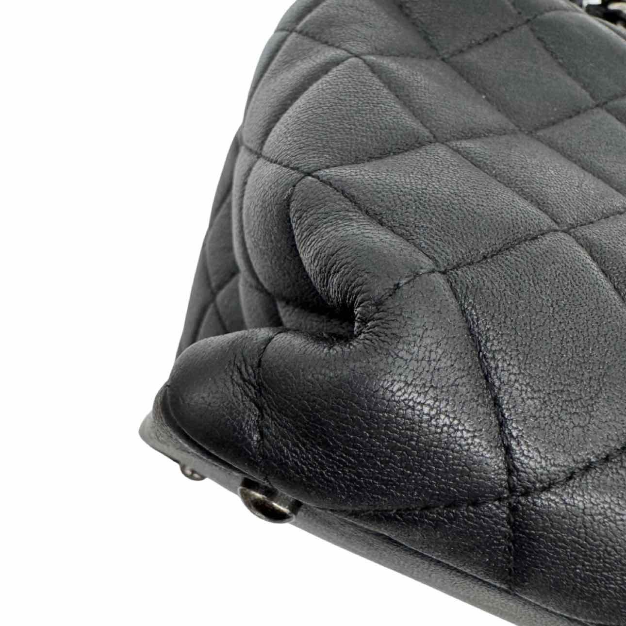 CHANEL Matelasse Calfskin Boy Chained Tote