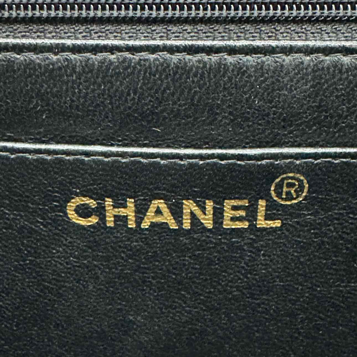 CHANEL Quilted Lambskin Jumbo Classic Flap Bag Black