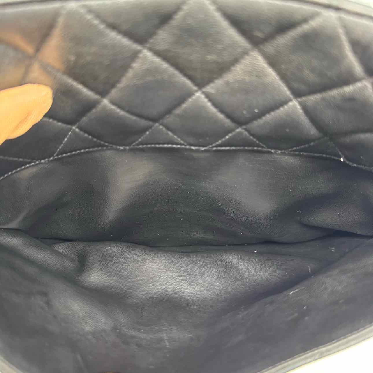 CHANEL Quilted Lambskin Shopping Bag