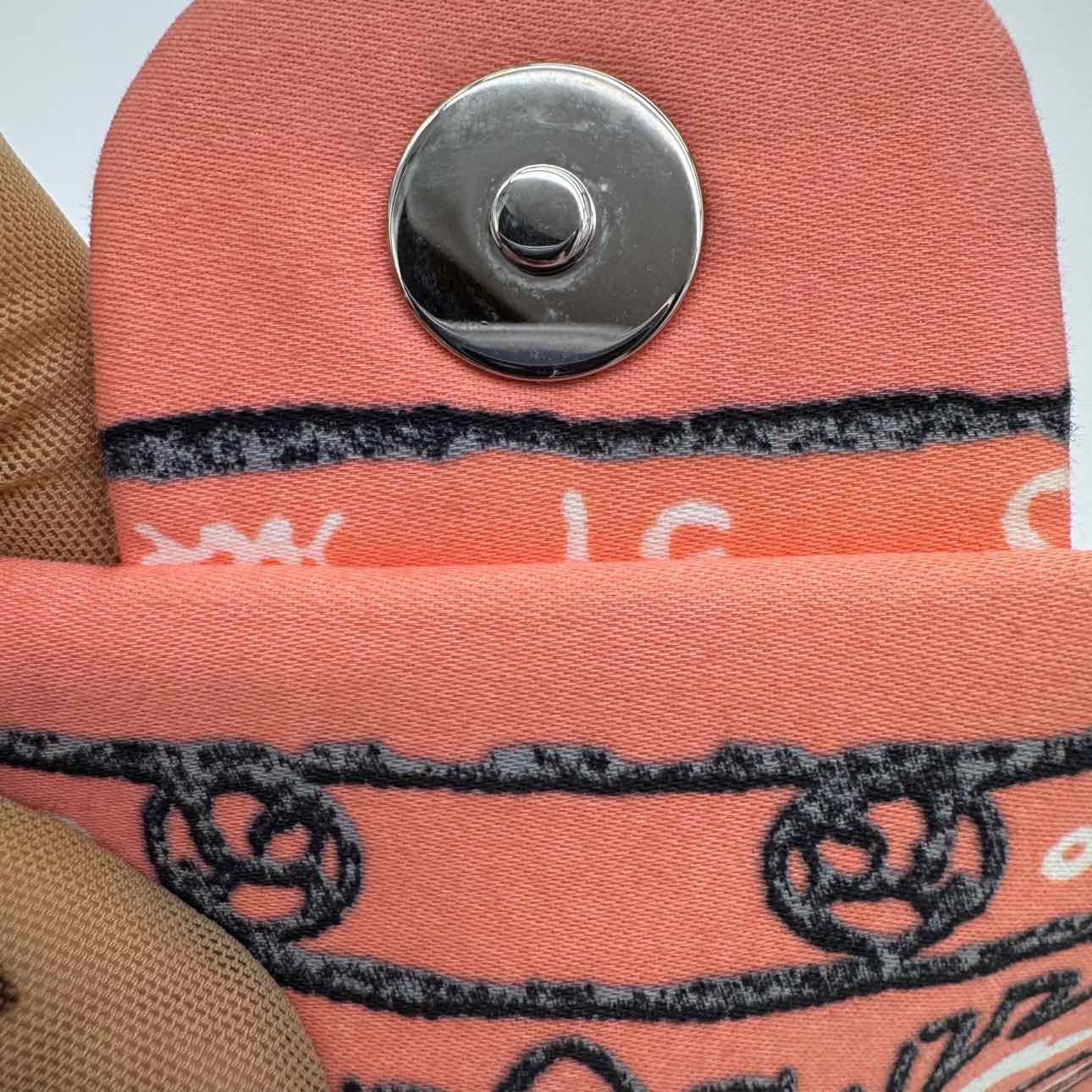 CHANEL Small Camellia Bandana Flap Chain Shoulder Bag Pink Silver HW (Pre-Owned)