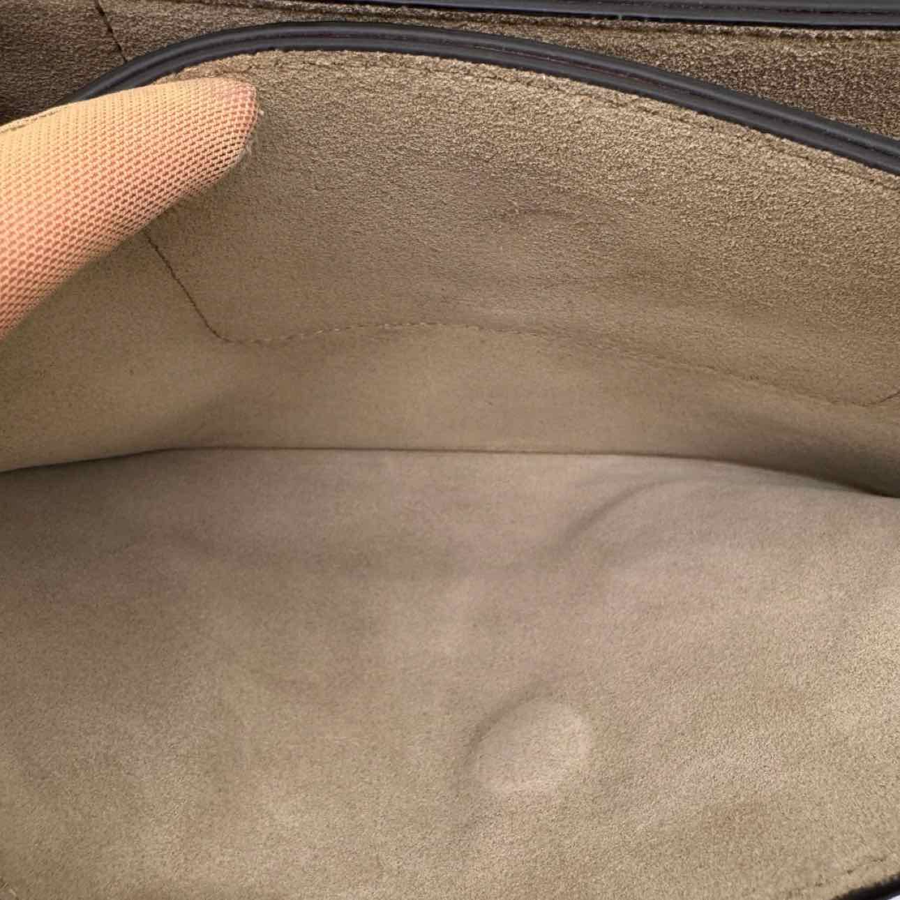 CHLOE Calfskin Leather Small Faye Shoulder Bag Motty Gray