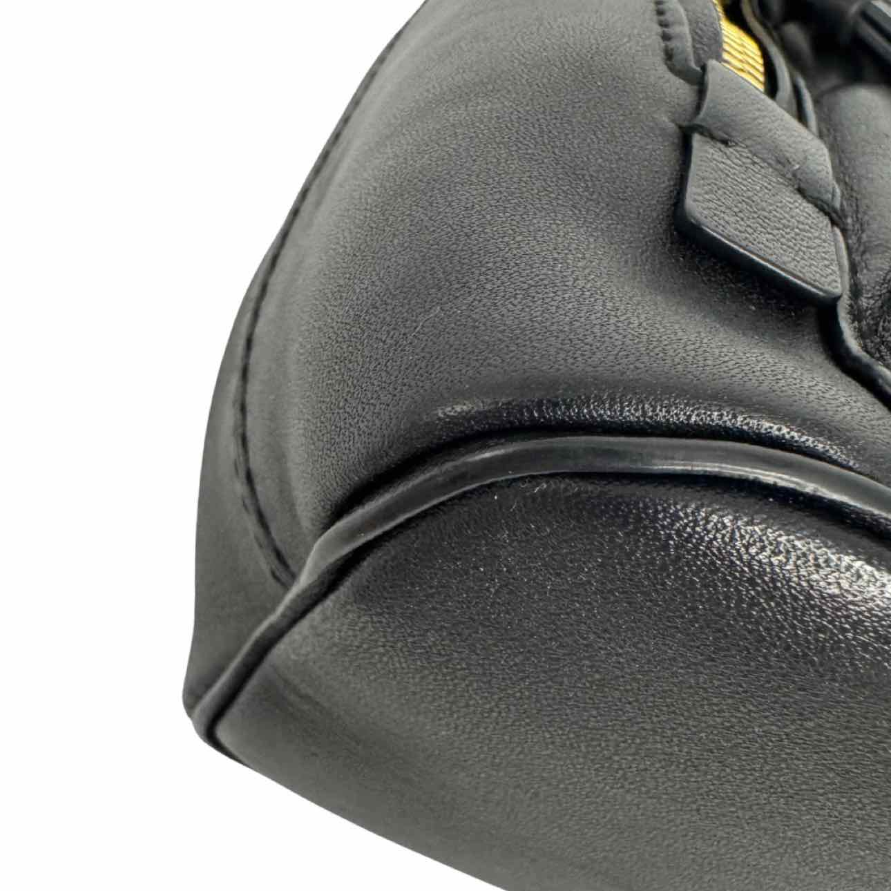 CHLOE Calfskin Quilted Small Faye Black Backpack