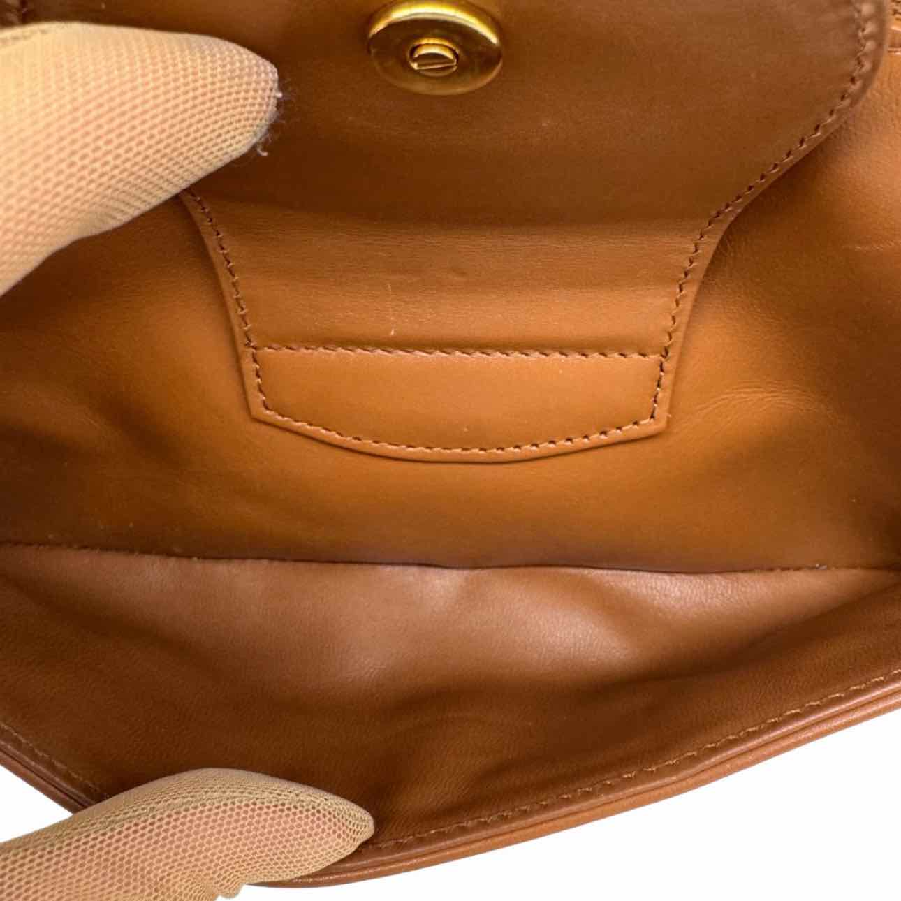 DIOR Calfskin Medium CD DiorDouble Crossbody Clutch