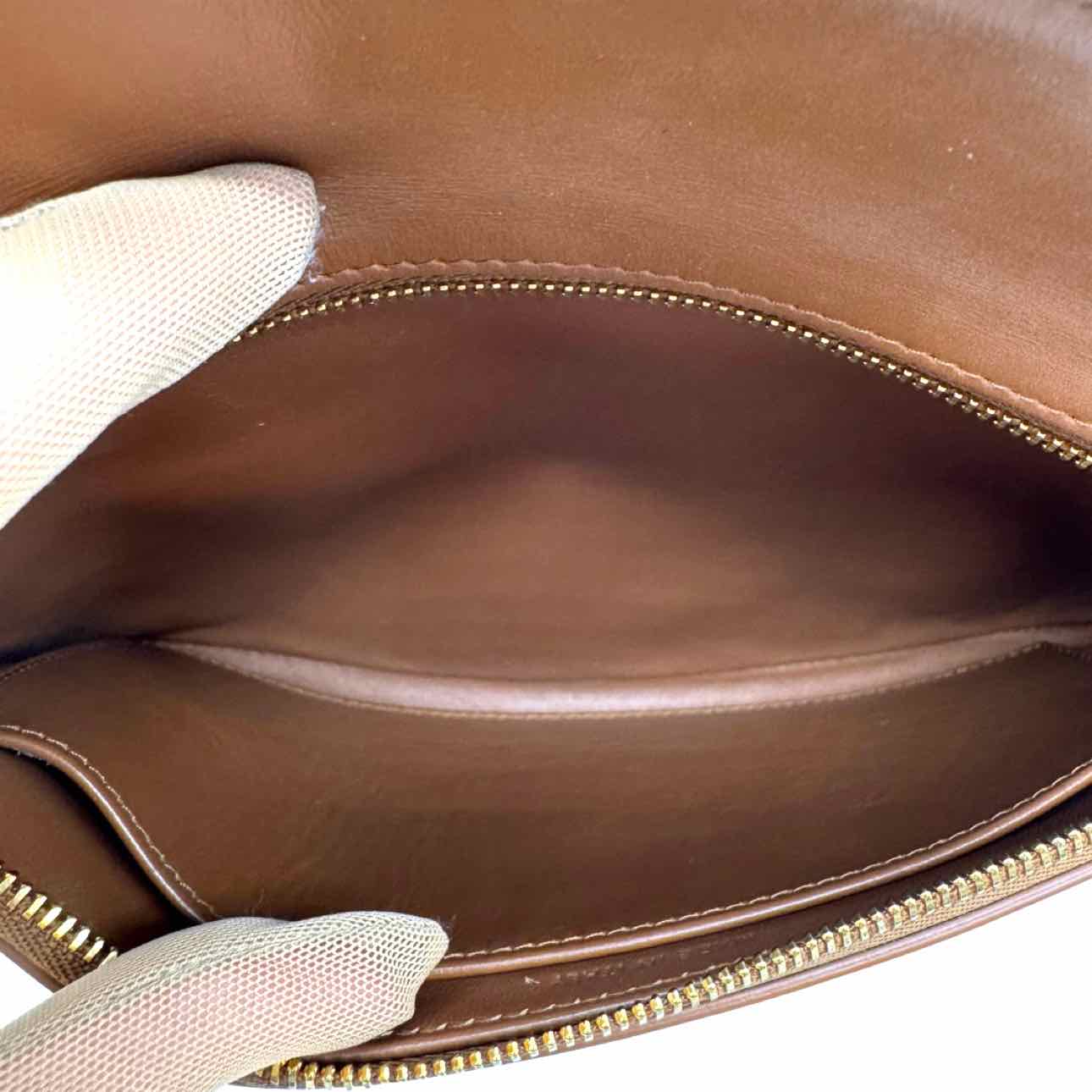 DIOR Calfskin Medium CD DiorDouble Crossbody Clutch