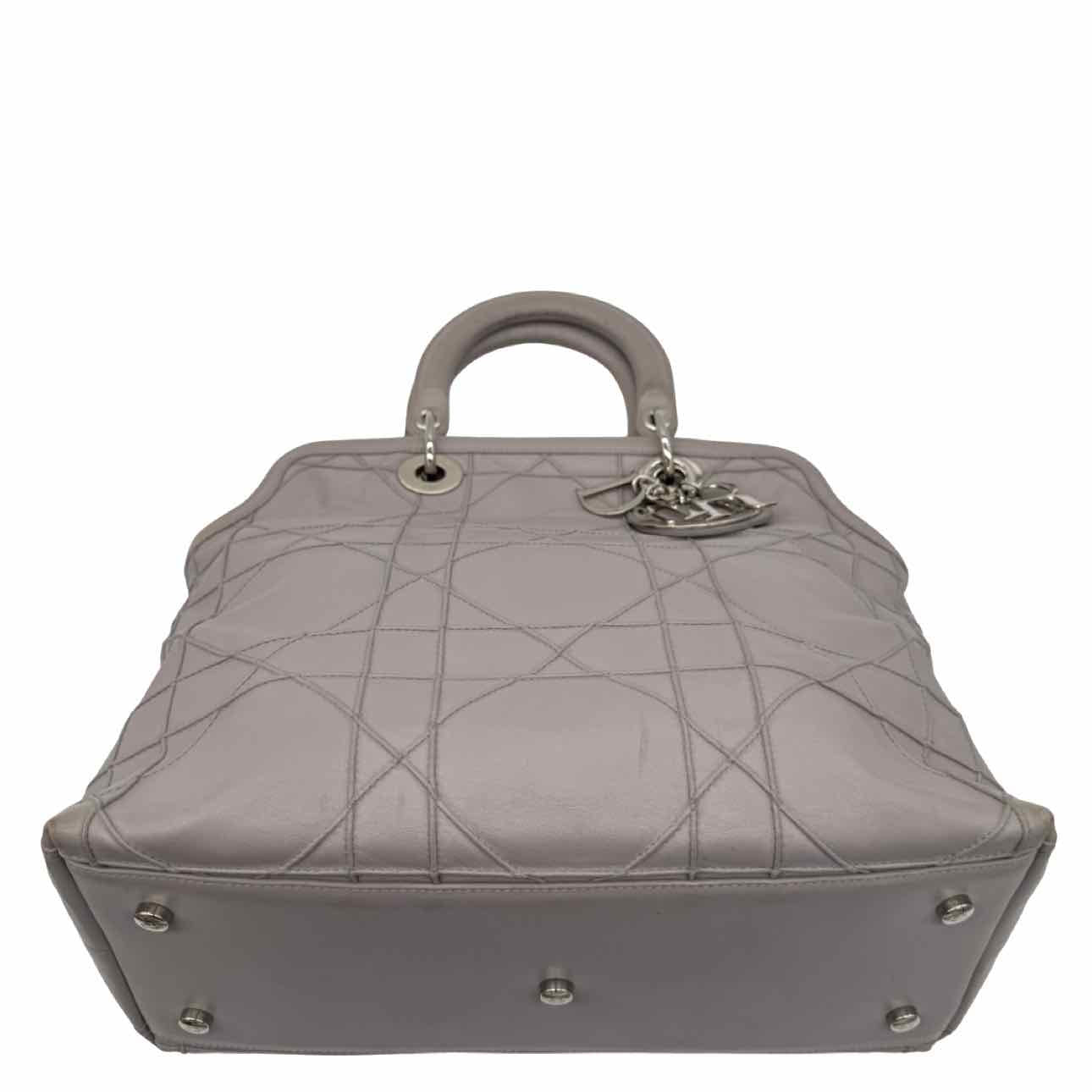 DIOR Cannage Lambskin Granville Lavender Tote