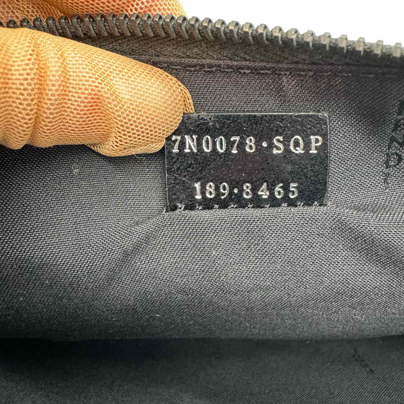 FENDI Monster Eyes Clutch Gray