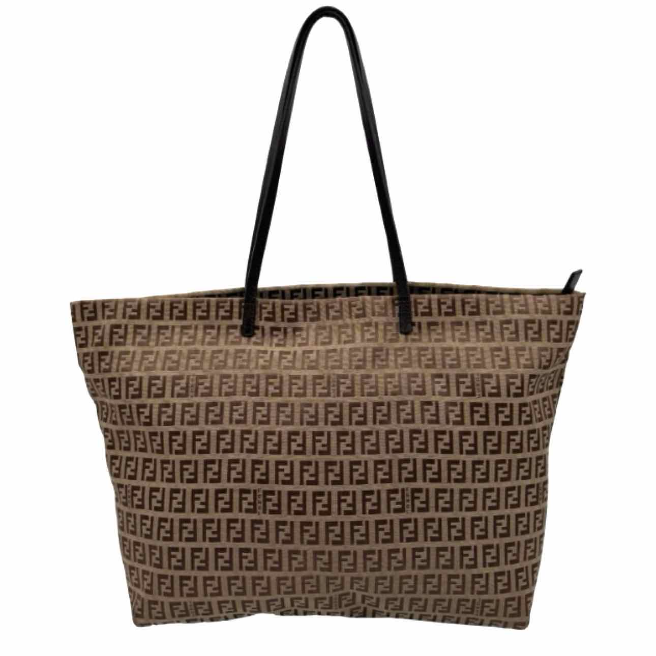 FENDI Zucca Canvas Tote Bag