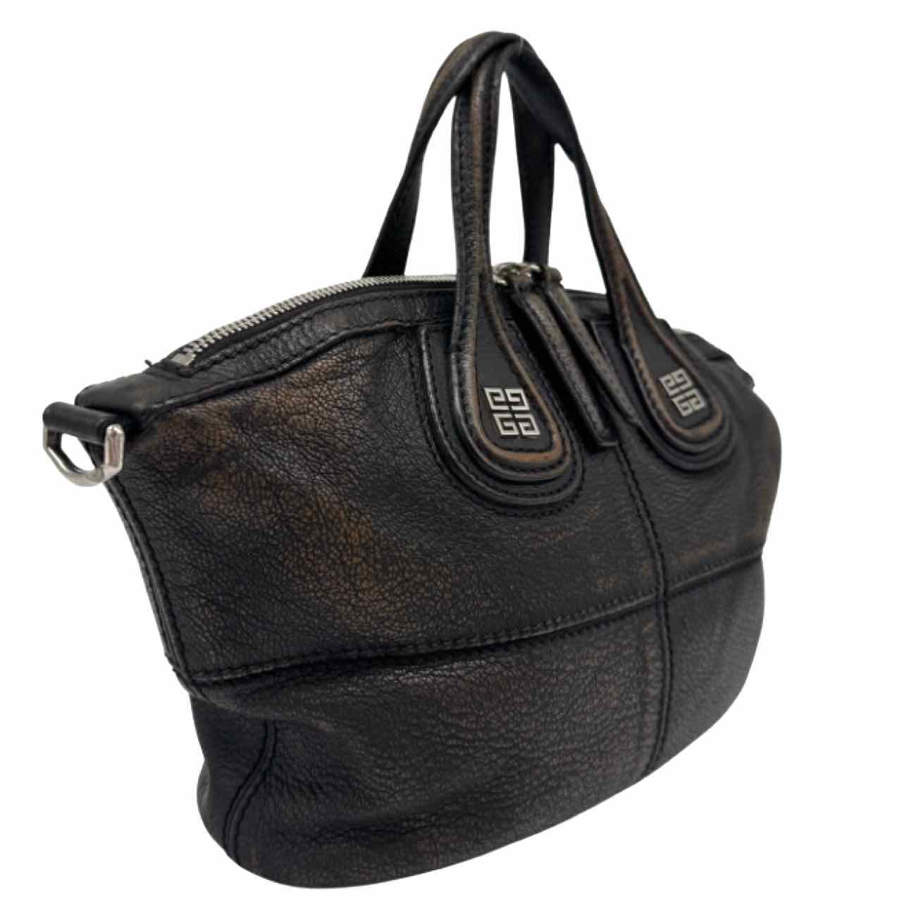 GIVENCHY Aged Calfskin Mini Nightingale Iridescent Bag