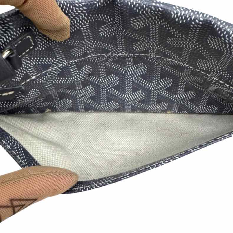 GOYARD Goyardine Saint Louis PM Tote Grey (Pre-Owned)
