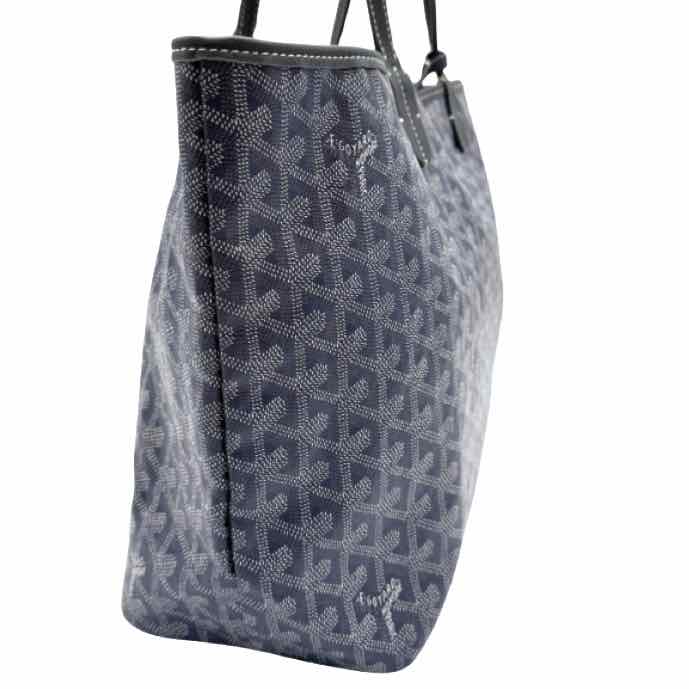 GOYARD Goyardine Saint Louis PM Tote Grey (Pre-Owned)