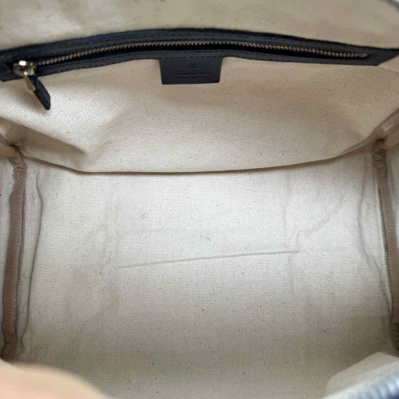 GUCCI Boston Medium Duffel Blue