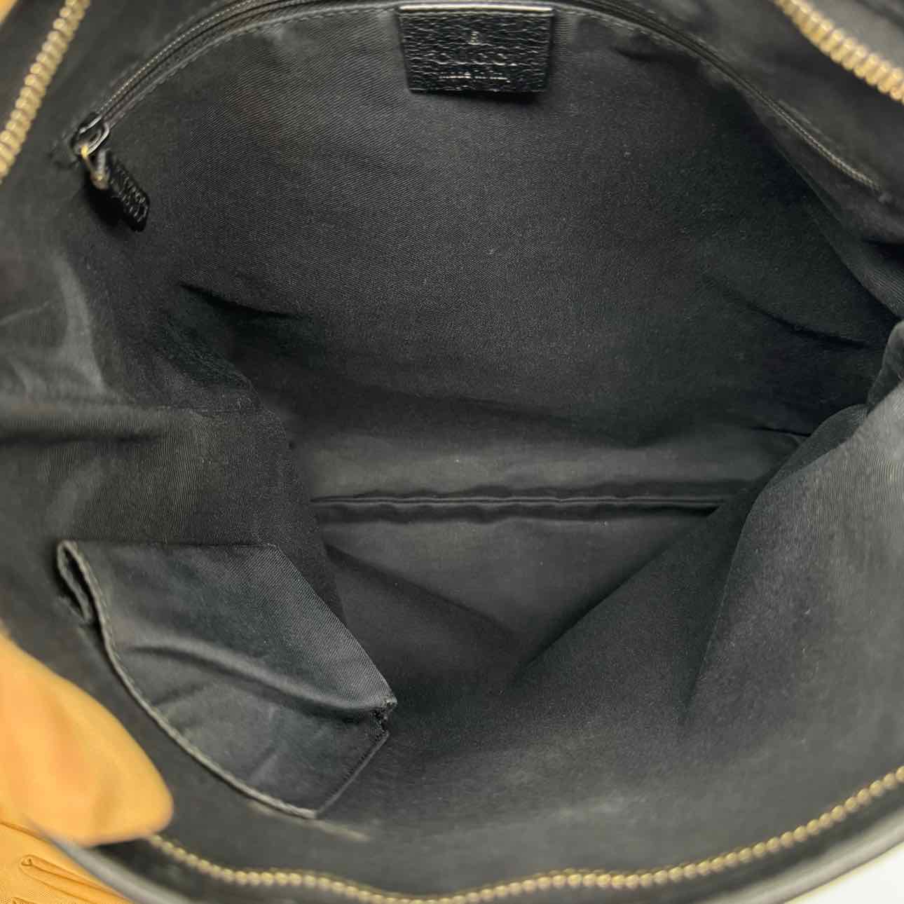 GUCCI Canvas Abbey Crossbody Black