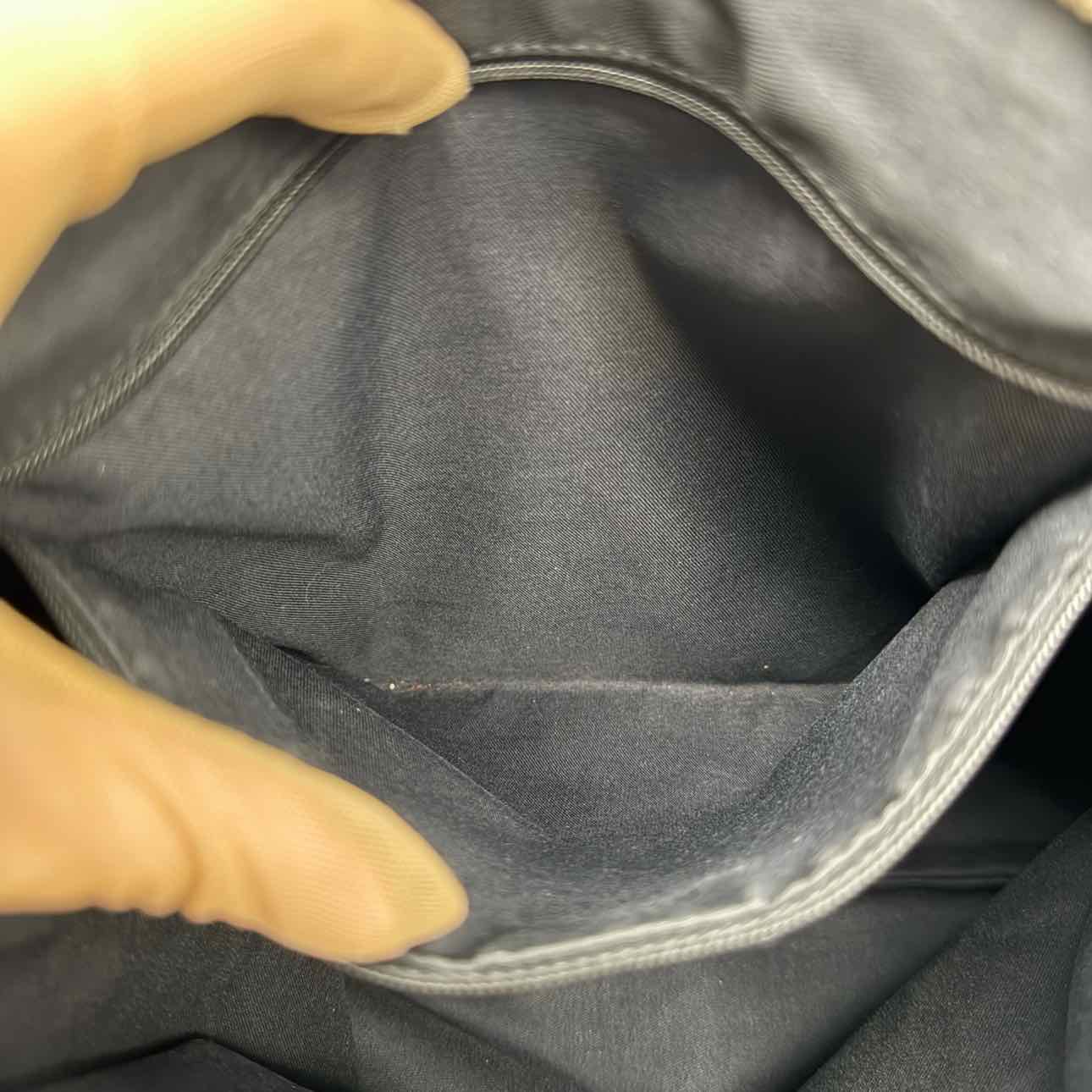 GUCCI Canvas Abbey Crossbody Black
