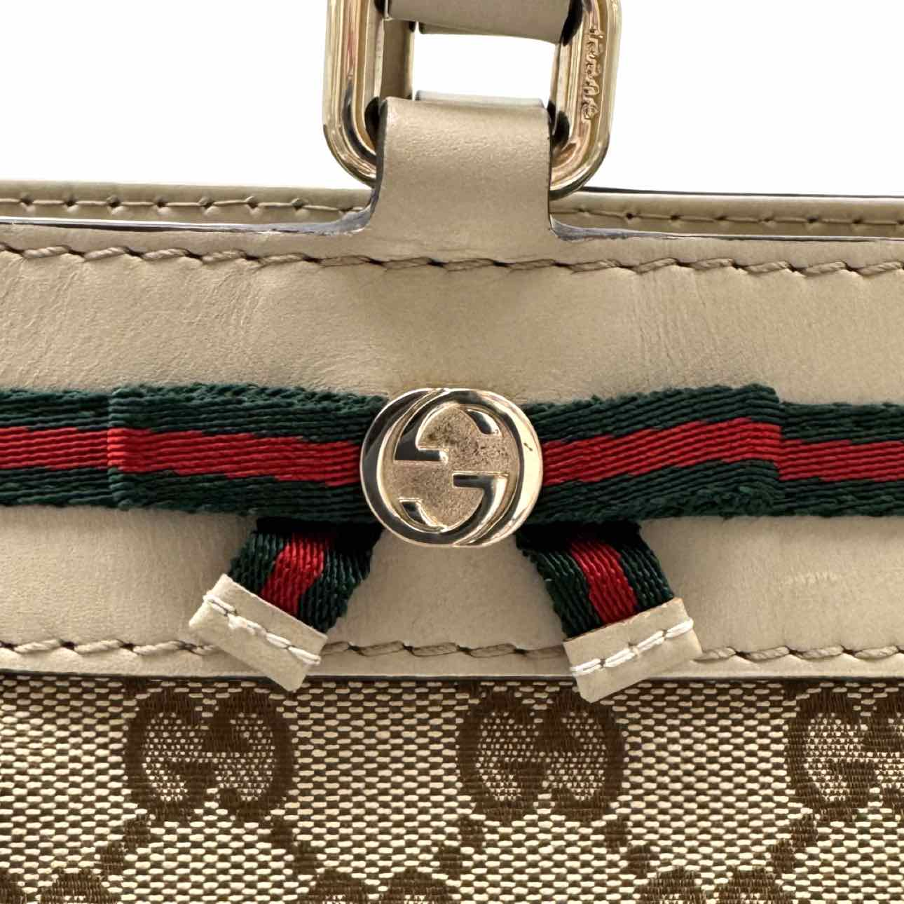 GUCCI Canvas Mayfair Tote