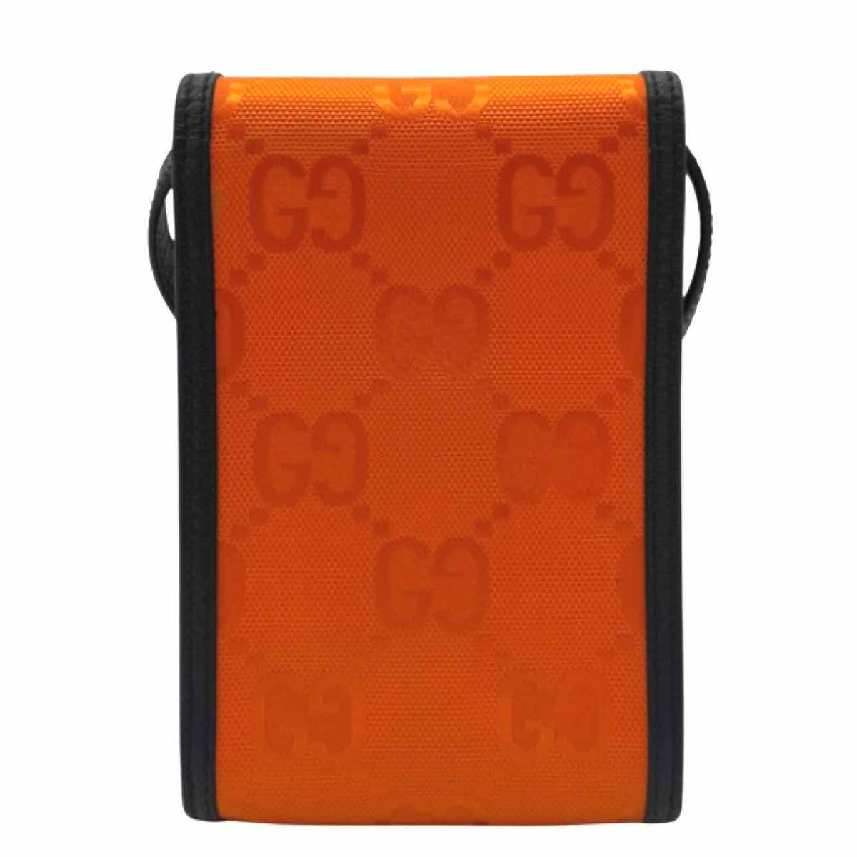 GUCCI Canvas Off The Grid Mini Crossbody Orange
