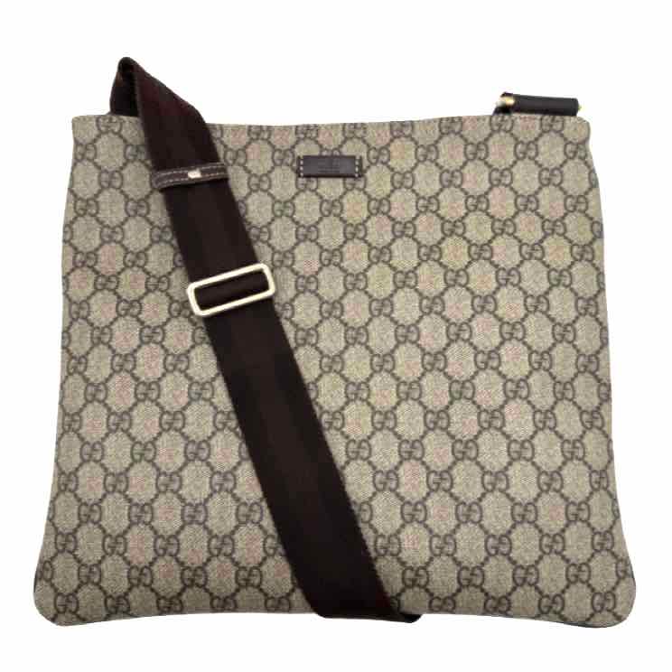 GUCCI GG Coated Canvas Messenger Bag