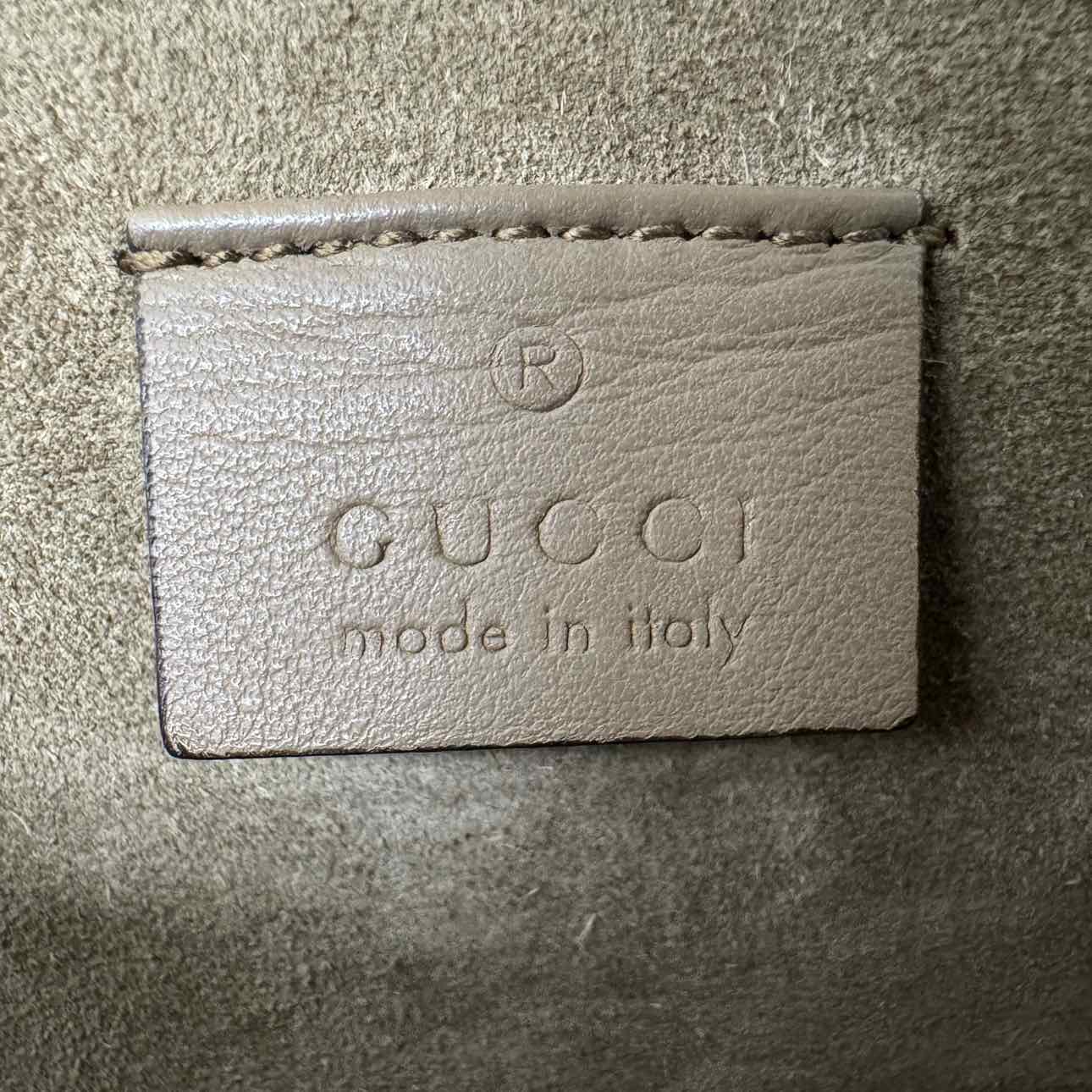 GUCCI GG Supreme Canvas Medium Dionysus Shoulder Bag Beige (Pre-Owned)