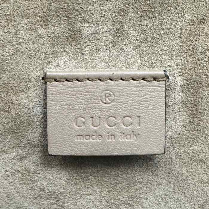 GUCCI GG Supreme Medium Dionysus Shoulder Bag Beige