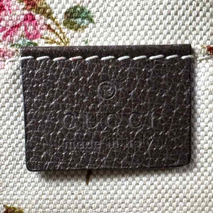 GUCCI GG Supreme Monogram Web Neo Vintage Messenger Bag Brown