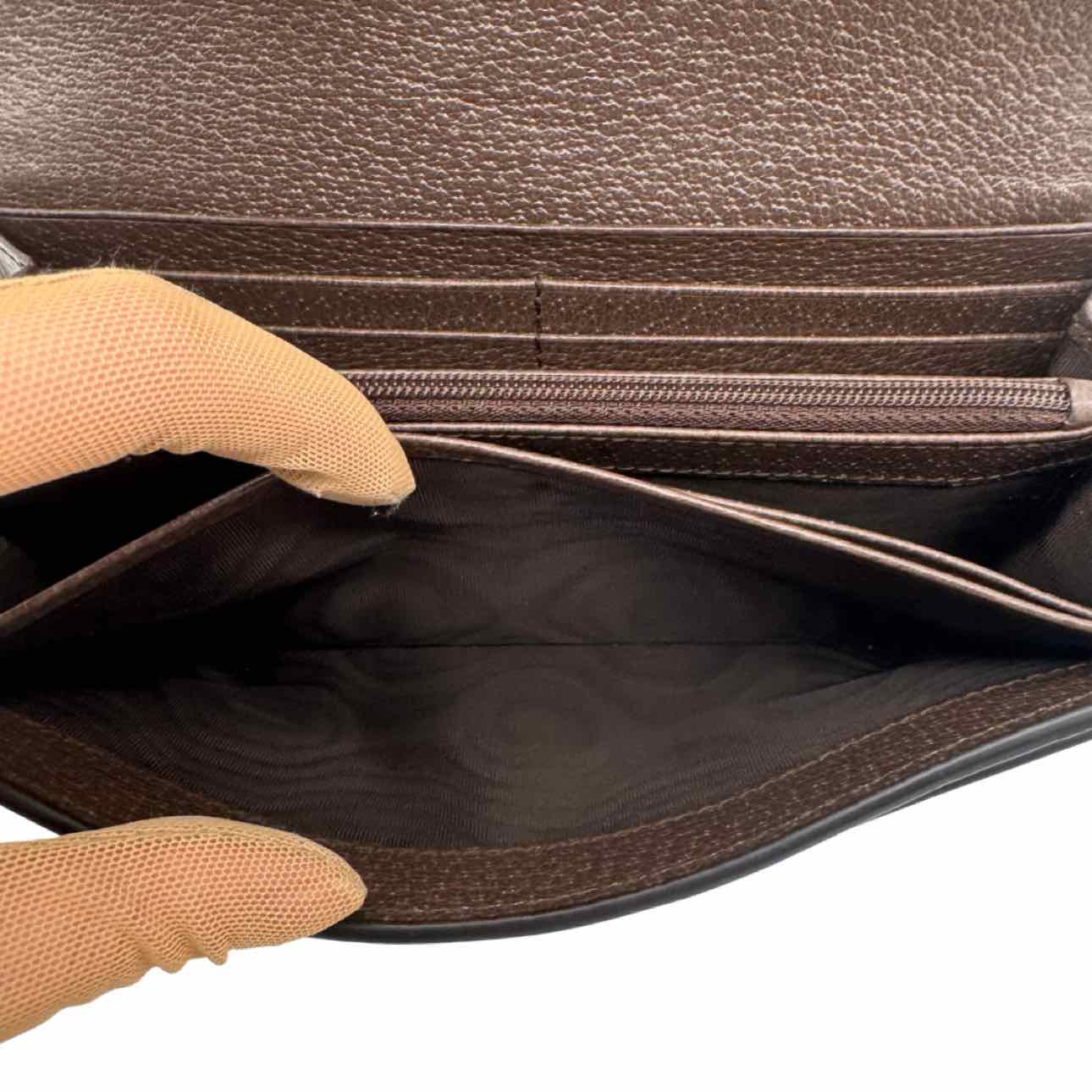 GUCCI GG Supreme Ophidia Continental Wallet