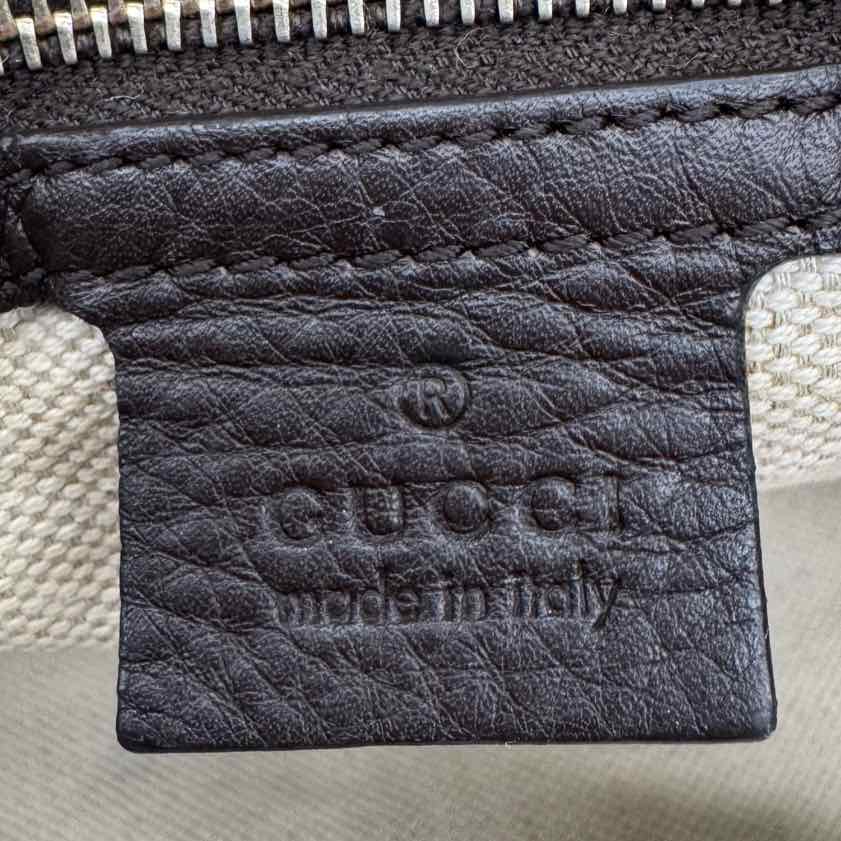 GUCCI Monogram Web Medium Dressage Tote (Pre-Owned)