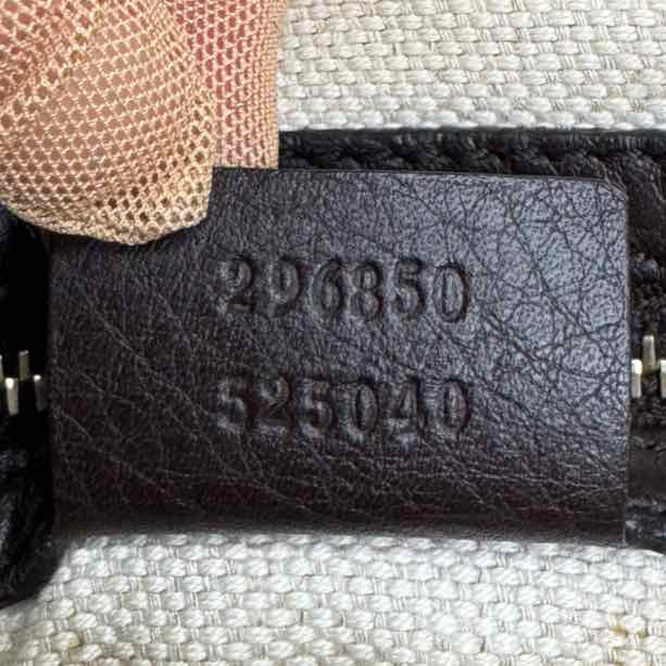 GUCCI Monogram Web Medium Dressage Tote (Pre-Owned)