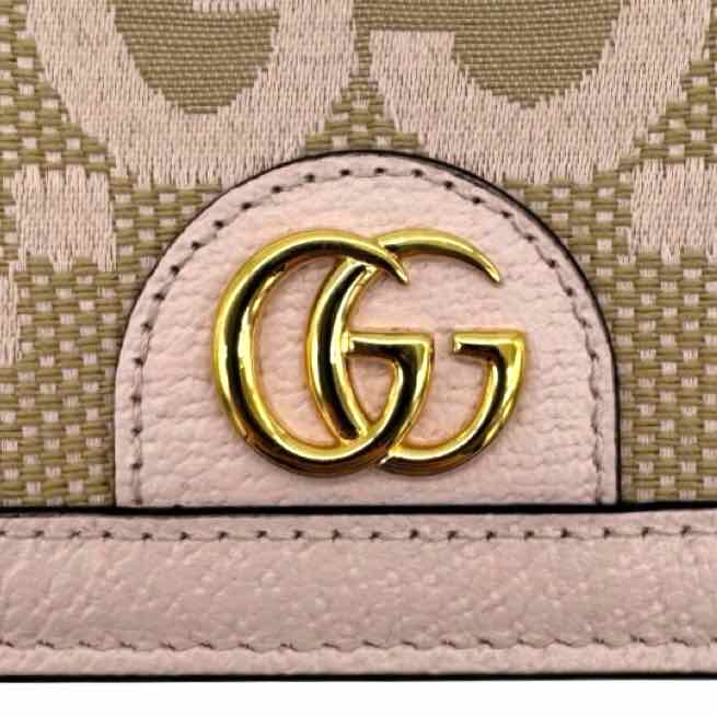 GUCCI Ophidia Jumbo GG Card Case