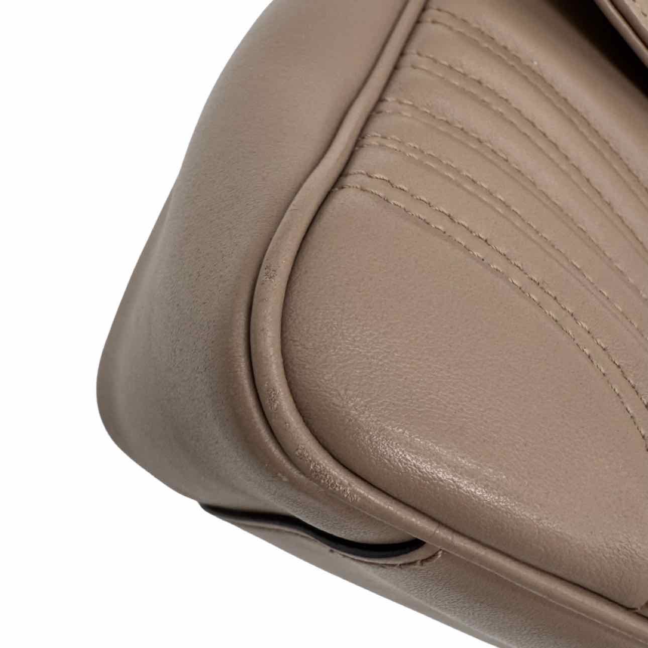 GUCCI Quilted Marmont Small Top Handle Bag Dusty Pink