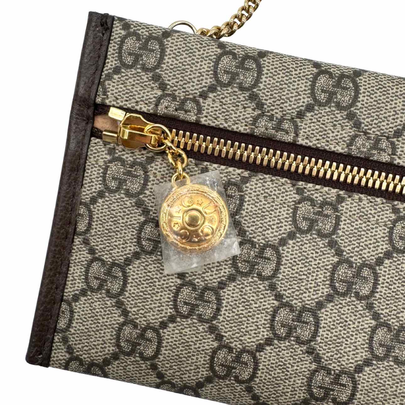 GUCCI Supreme Monogram Large Rajah Chain Tote