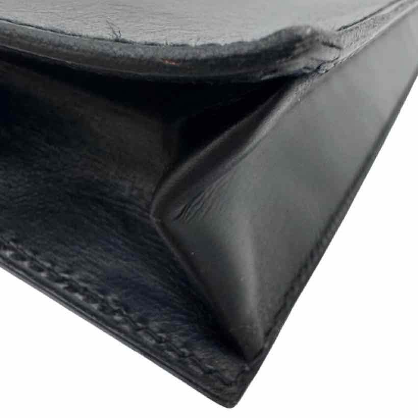 HERMES Box Calf Quirus Briefcase Black Gold HW (Pre-Owned)