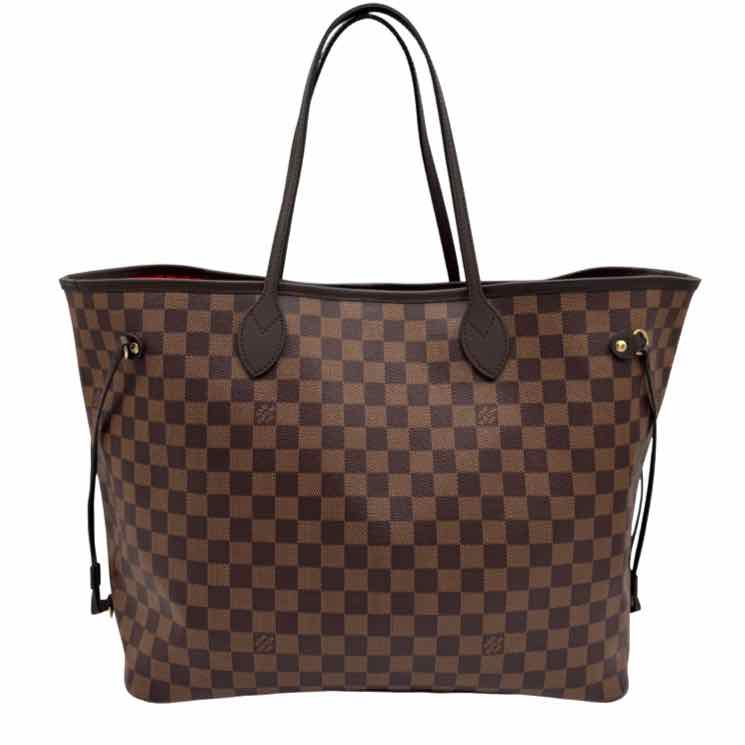 LOUIS VUITTON Canvas Damier Ebene Neverfull GM