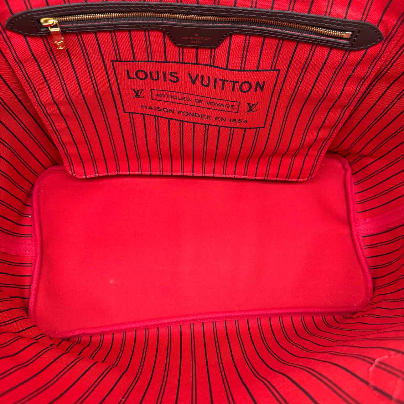 LOUIS VUITTON Canvas Damier Ebene Neverfull GM