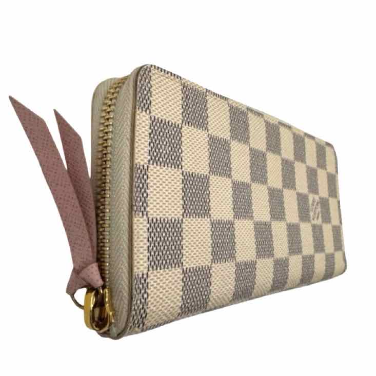 LOUIS VUITTON Damier Azur Clemence Wallet