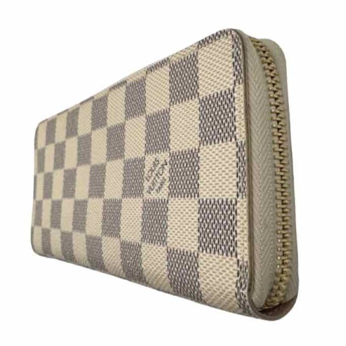 LOUIS VUITTON Damier Azur Clemence Wallet