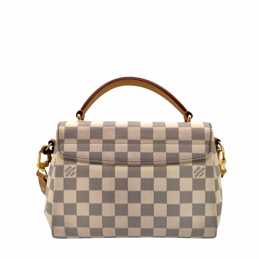 LOUIS VUITTON Damier Azur Croisette Shoulder Bag (Pre-Owned)
