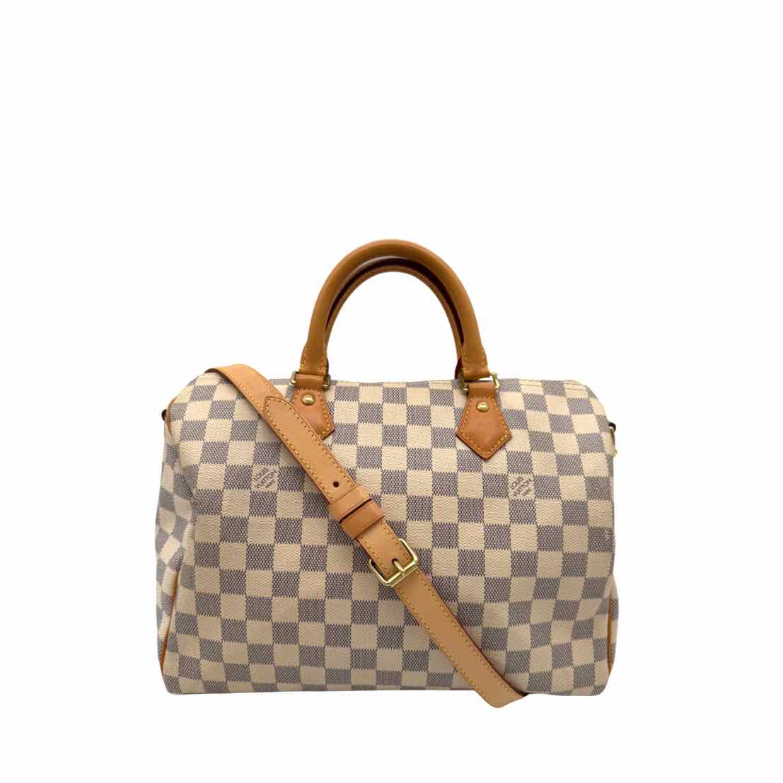 LOUIS VUITTON Damier Azur Speedy Bandouliere 30