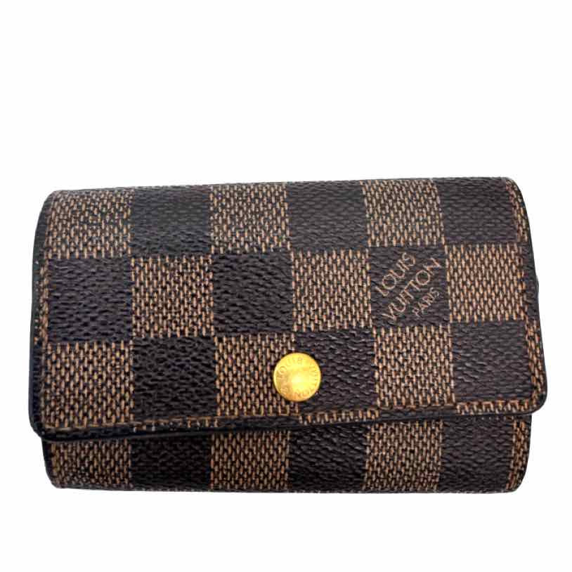 LOUIS VUITTON Damier Ebene 6 Key Case (Pre-Owned)