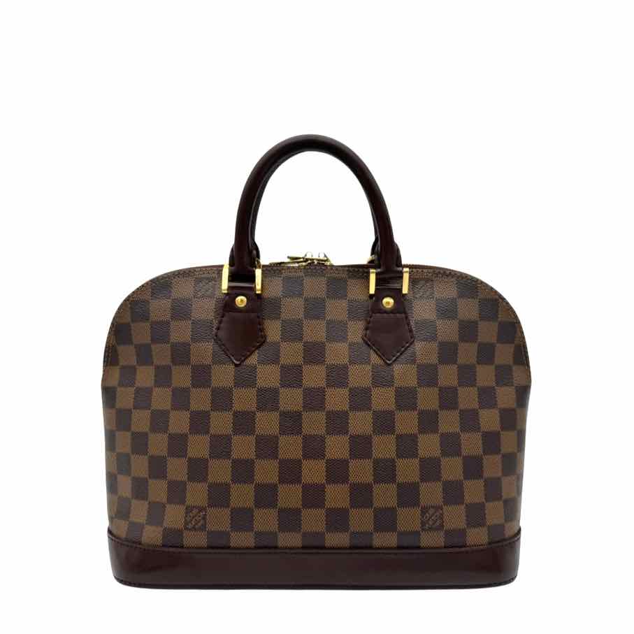 LOUIS VUITTON Damier Ebene Alma PM Brown (Pre-Owned)