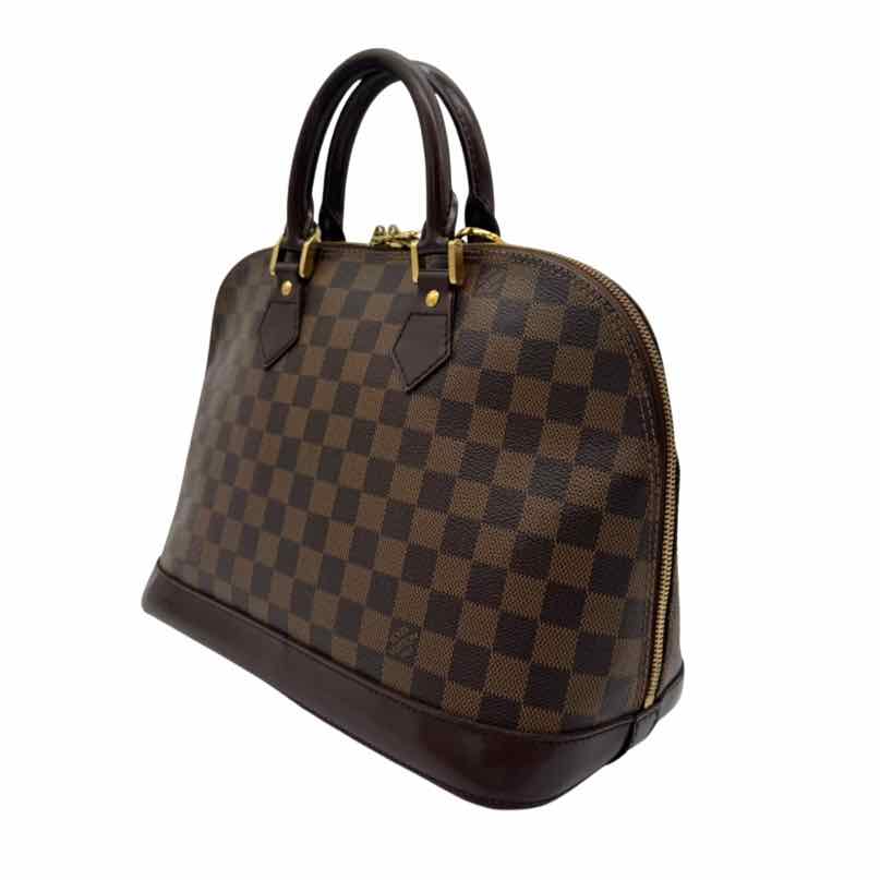 LOUIS VUITTON Damier Ebene Alma PM Brown (Pre-Owned)