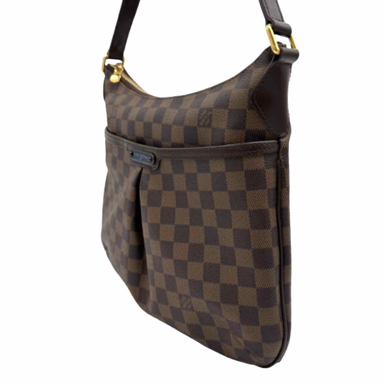LOUIS VUITTON Damier Ebene Bloomsbury PM Brown Crossbody