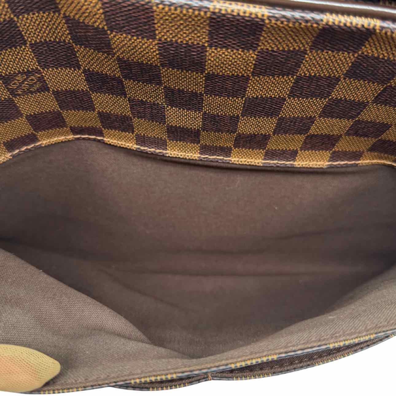 LOUIS VUITTON Damier Ebene Brown Messenger Bag
