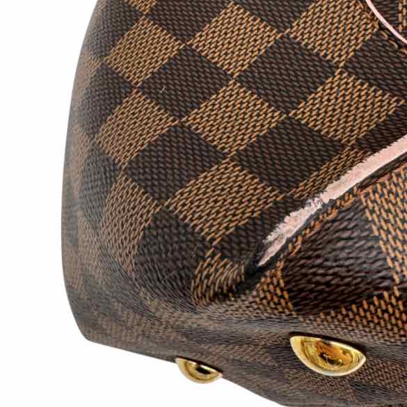 LOUIS VUITTON Damier Ebene Caissa Hobo Bag (Pre-Owned)