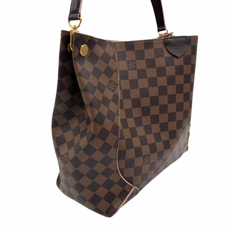 LOUIS VUITTON Damier Ebene Caissa Hobo Bag (Pre-Owned)