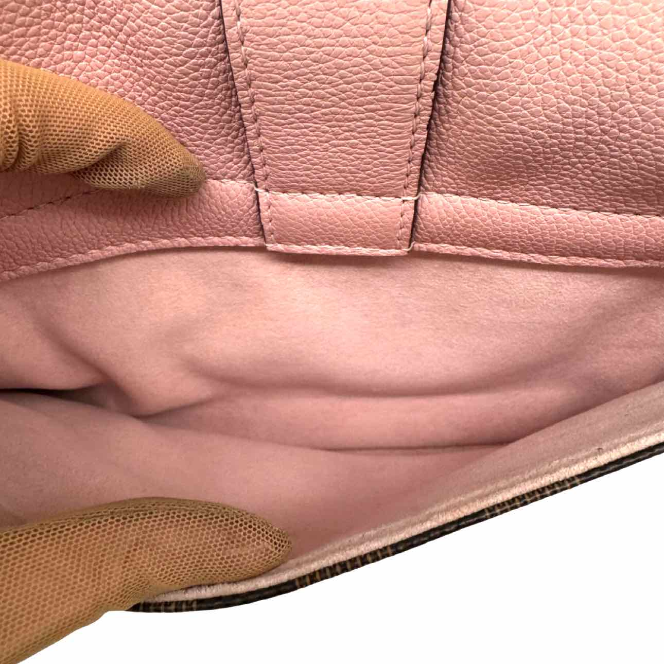 LOUIS VUITTON Damier Ebene Canvas Clapton Crossbody Magnolia