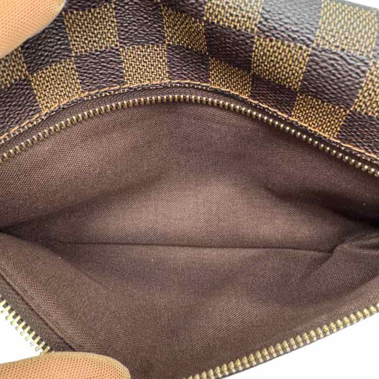 LOUIS VUITTON Damier Ebene Melville Bum Bag (Pre-Owned)